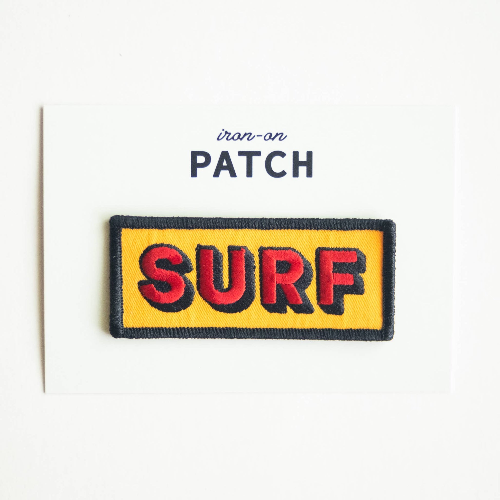SURF Embroidered Iron on Patch - Wander Together Outfitters