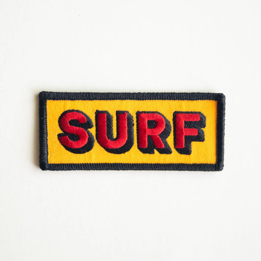 SURF Embroidered Iron on Patch - Wander Together Outfitters