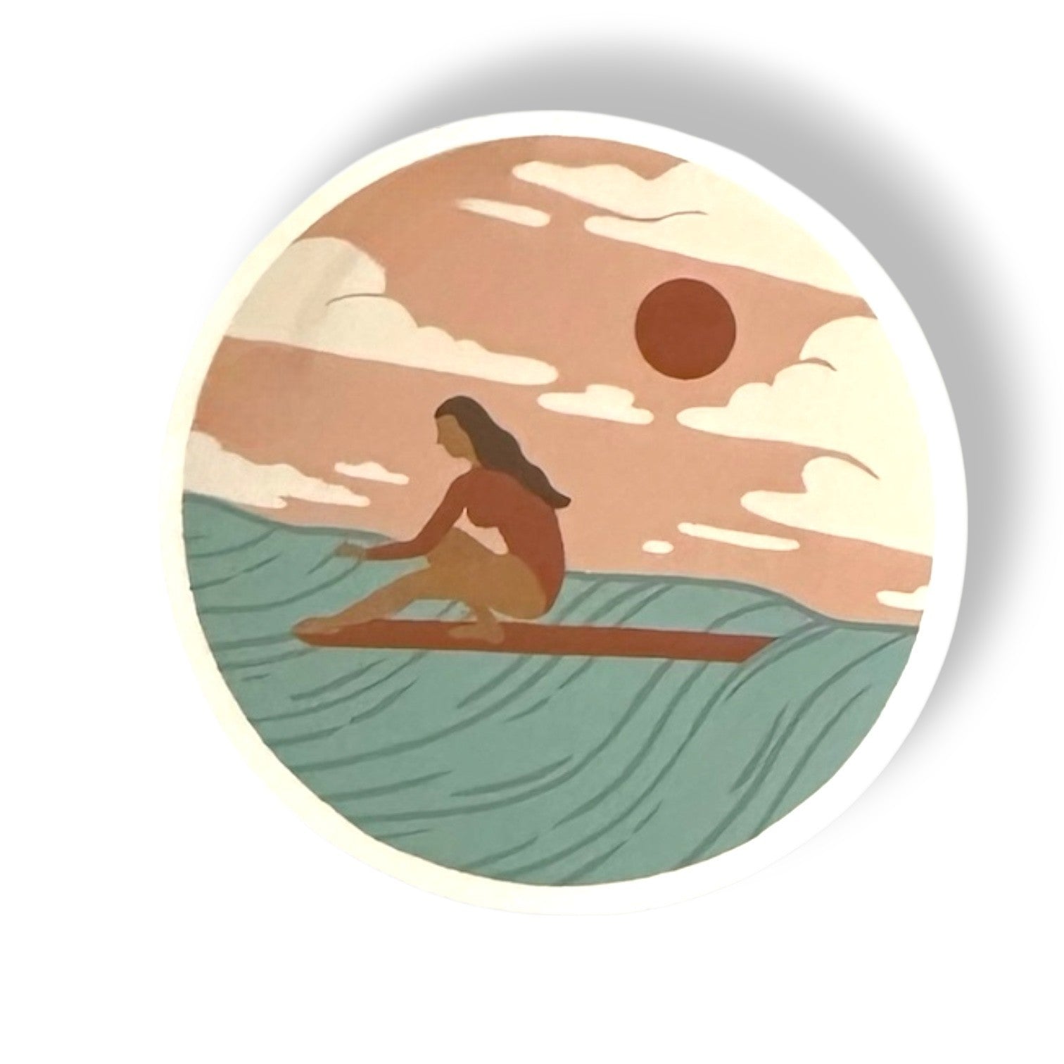 Surfer Girls Vinyl Sticker Collection (Various) - Wander Together Outfitters