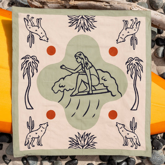 "Surfing Through Sands" - Wander Together Outfitters