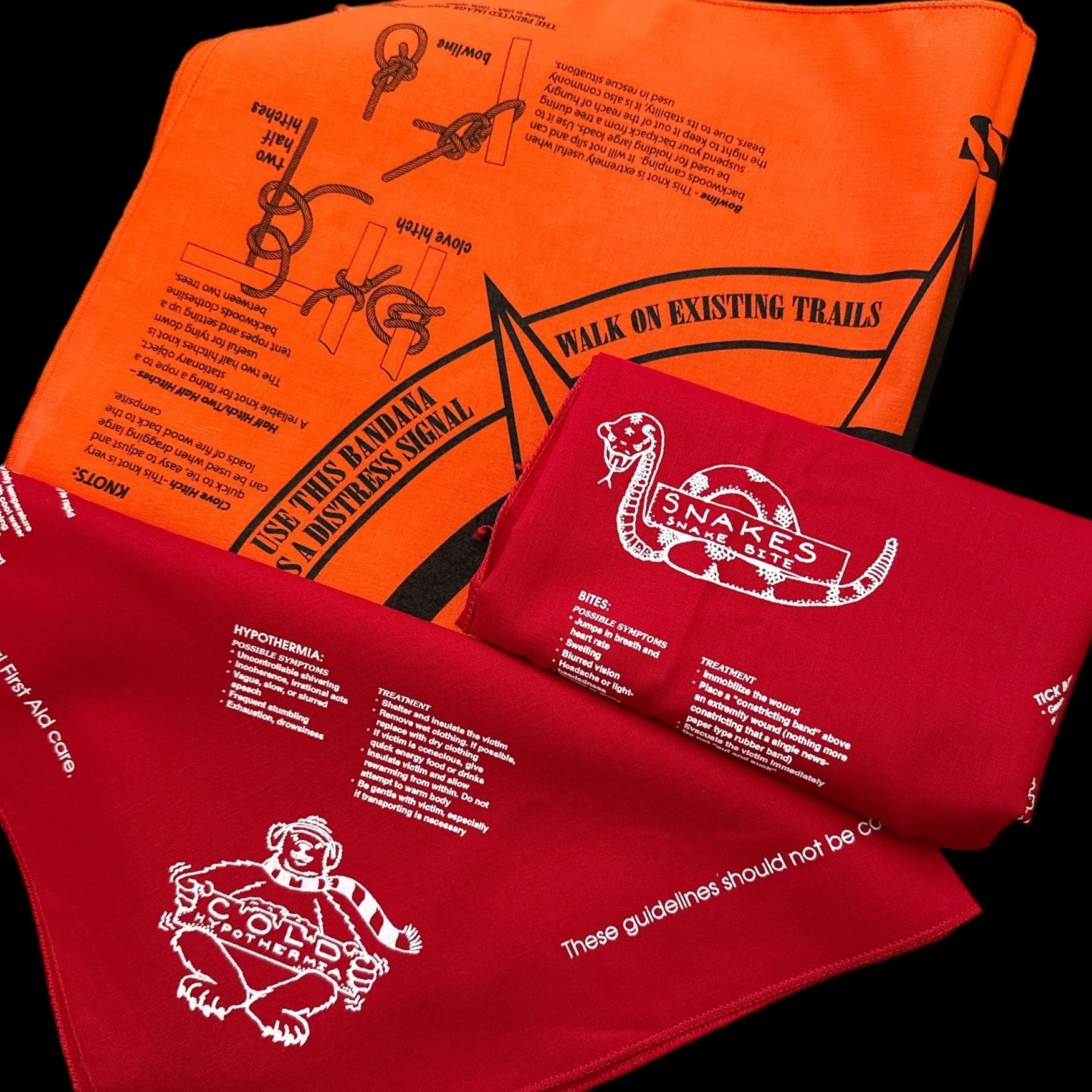 Survival Techniques Bandana - Wander Together Outfitters