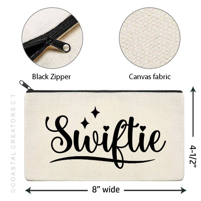 “Swiftie” Taylor's Inspired Fan Girl Multi - Use Zipper Pouch - Wander Together Outfitters