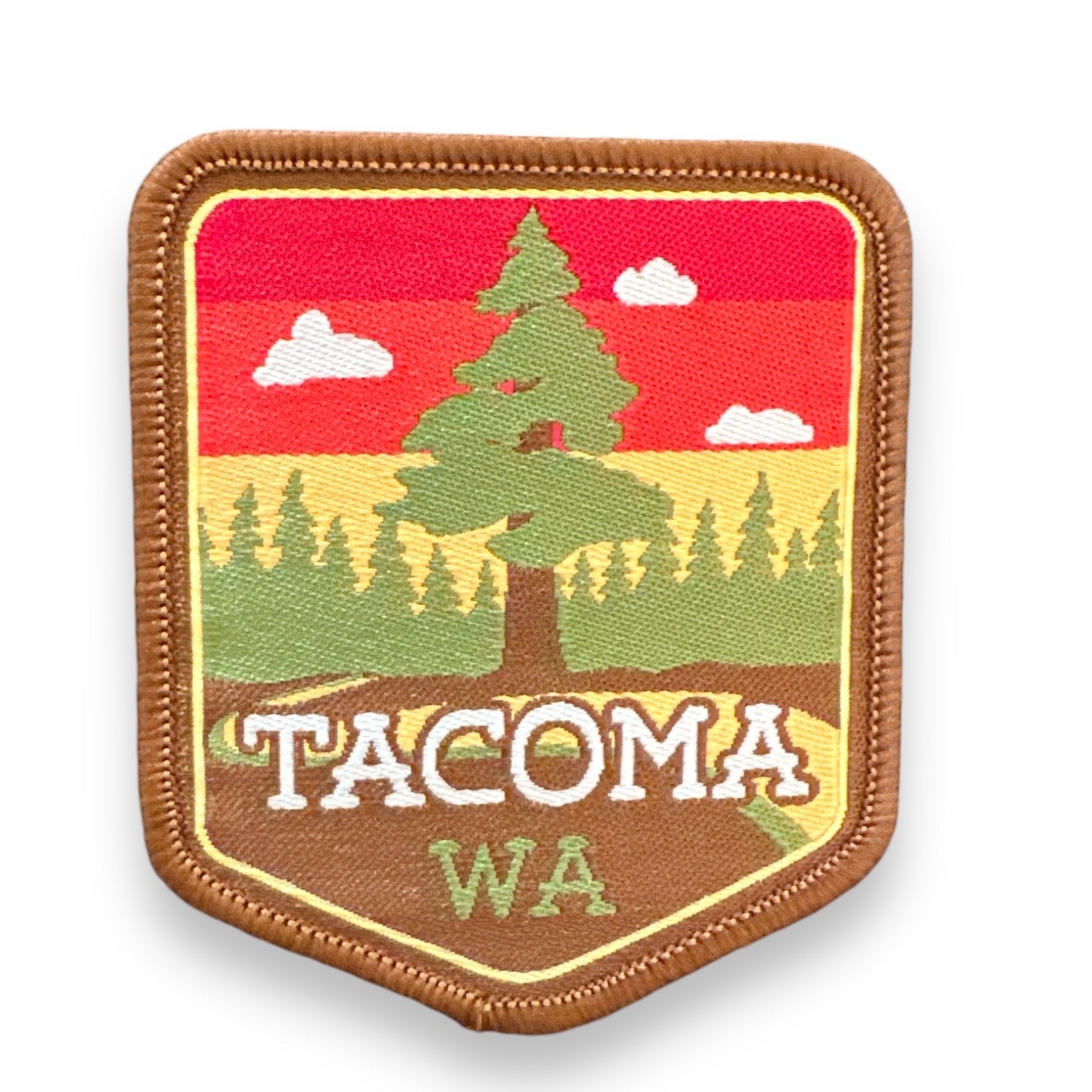Tacoma WA Iron On Patch - Wander Together Outfitters