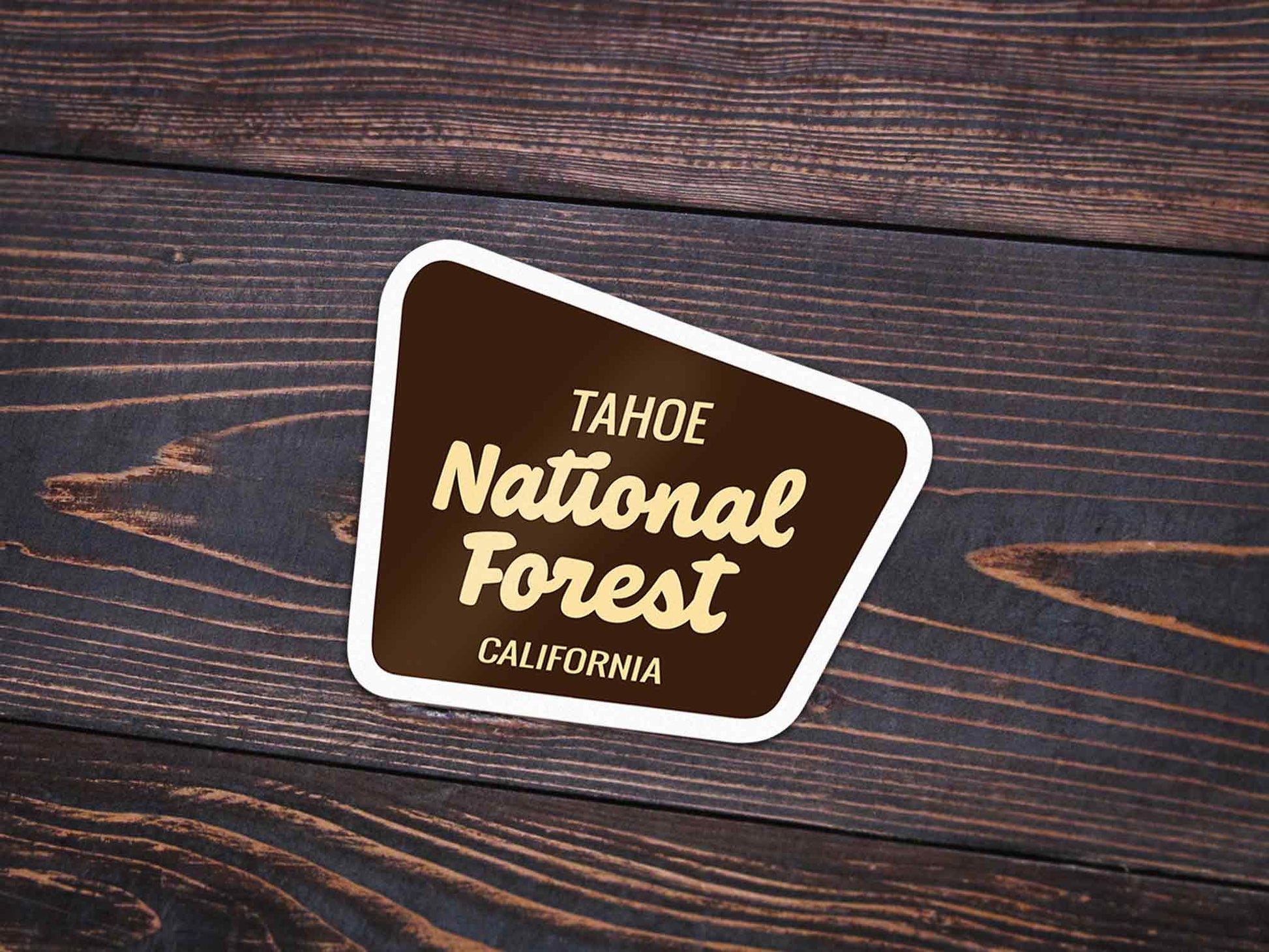 "Tahoe National Forest" Vinyl Sticker - Wander Together Outfitters