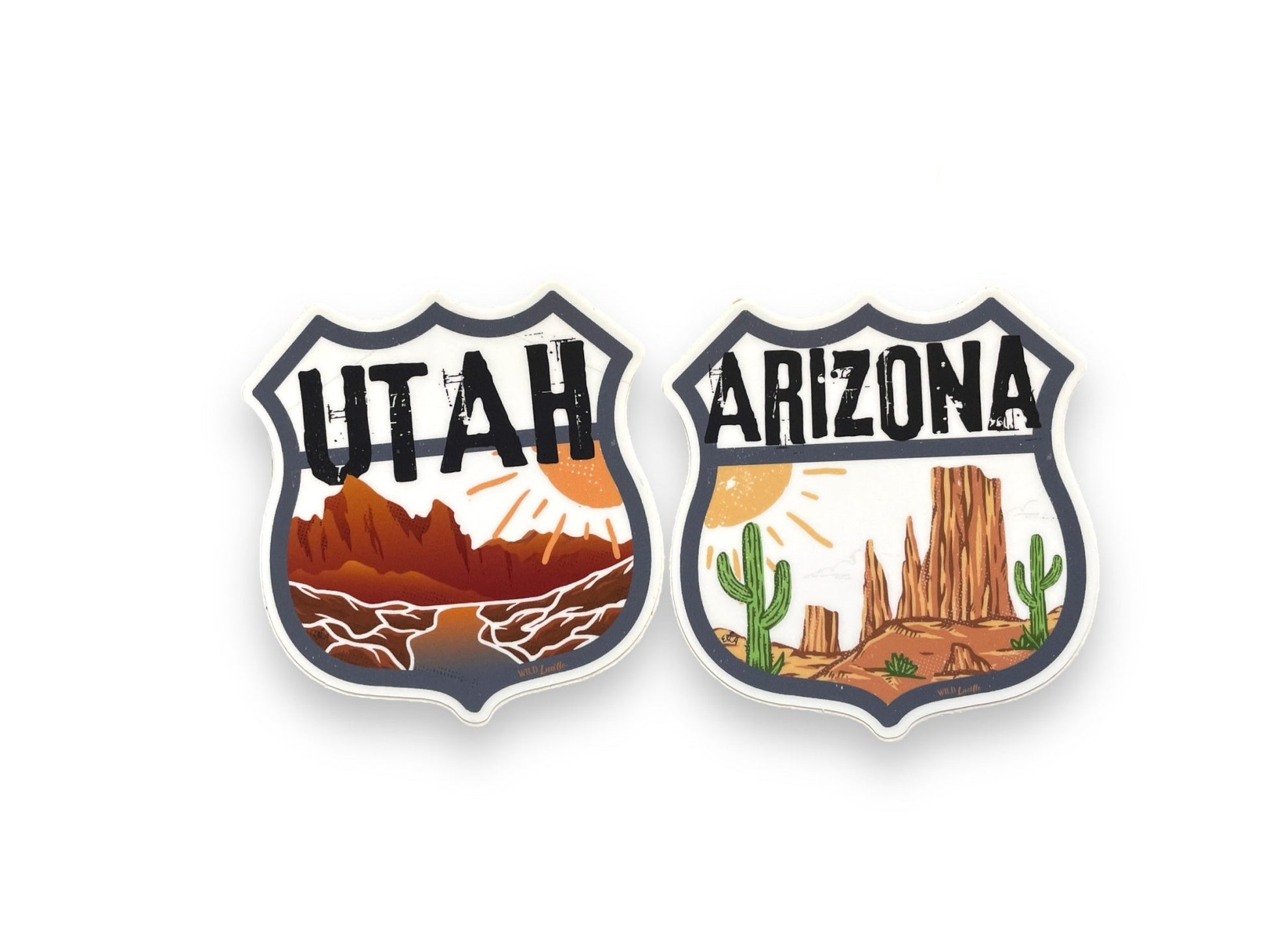 Tahoe, Texas, Utah, Idaho, Sticker Decals (CLEARANCE) - Wander Together Outfitters