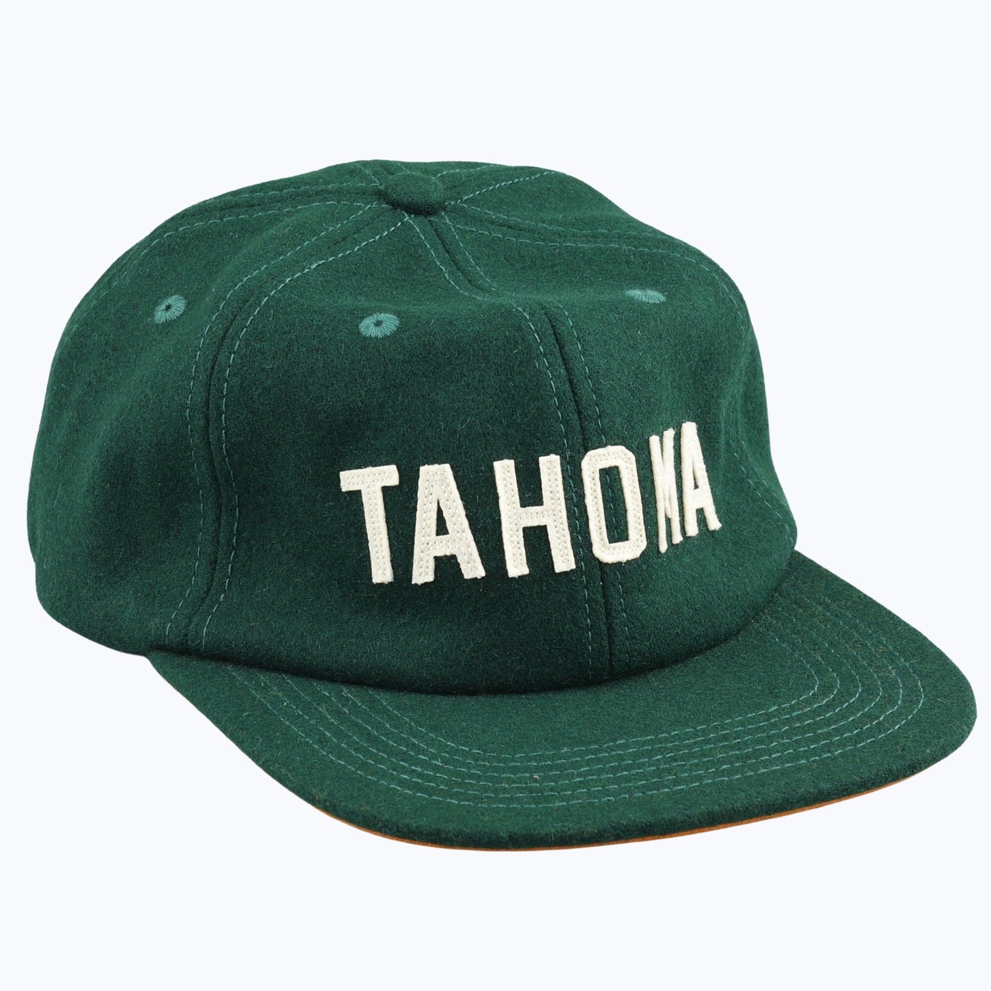 Tahoma Wool Cap - Green - Wander Together Outfitters