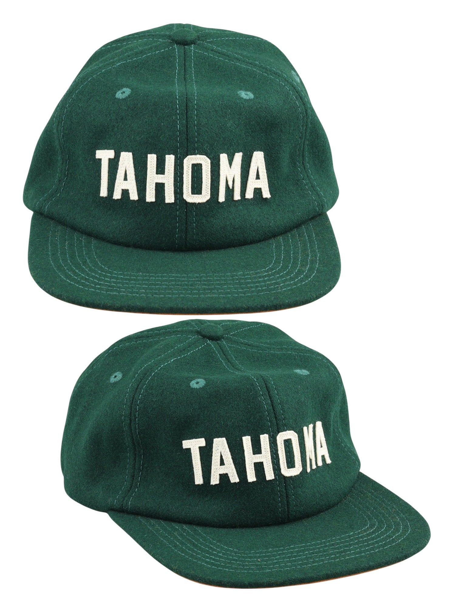 Tahoma Wool Cap - Green - Wander Together Outfitters