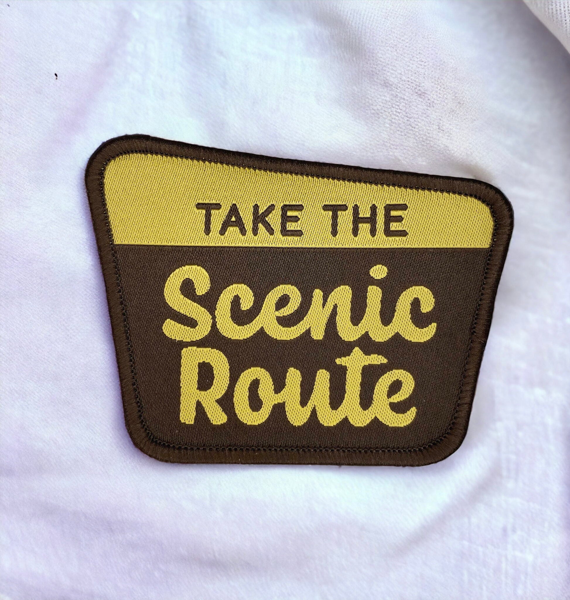 "Take The Scenic Route" Park Inspired Forest Patch - Wander Together Outfitters