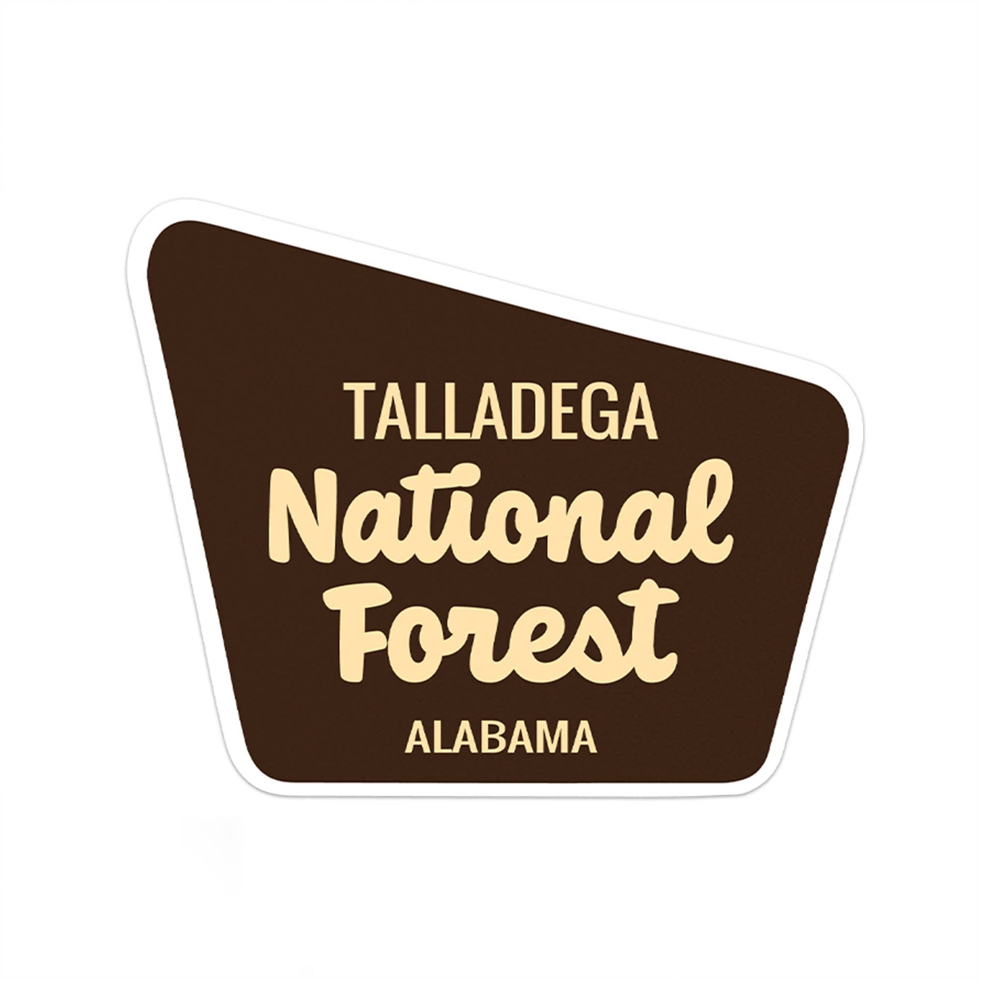 "Talladega National Forest" Vinyl Sticker - Wander Together Outfitters