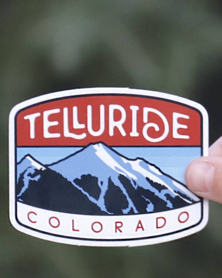 Telluride Vinyl Sticker - Wander Together Outfitters