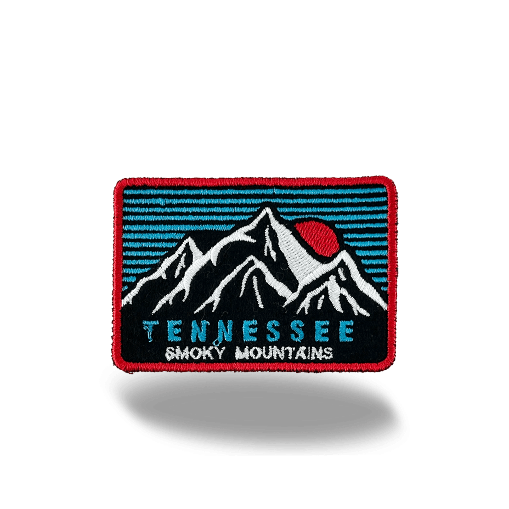 Tennessee Smoky Mountains Embroidered Iron On Patch - Wander Together Outfitters