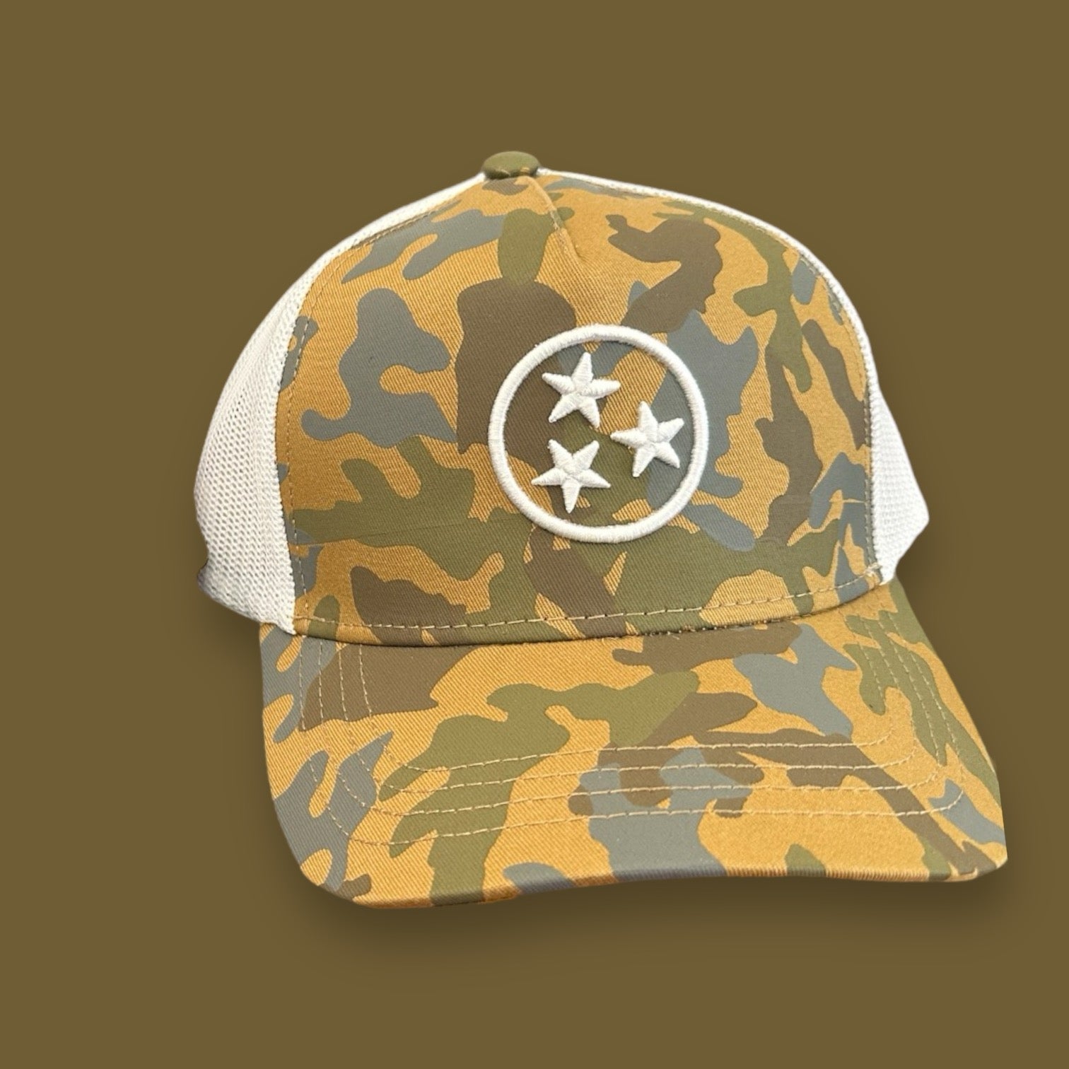 Tennessee Snapback Camo Trucker Hats - Wander Together Outfitters