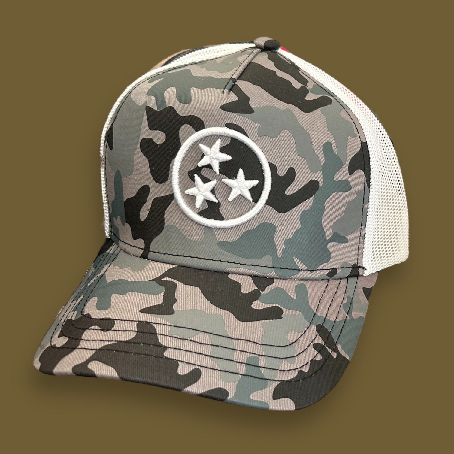 Tennessee Snapback Camo Trucker Hats - Wander Together Outfitters