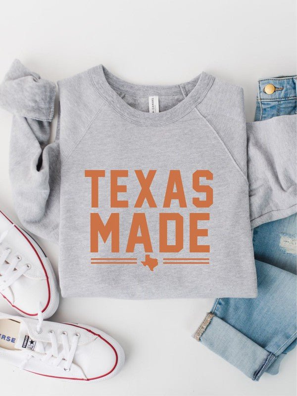 Texas Made Premium Crewneck Sweatshirt - Wander Together Outfitters