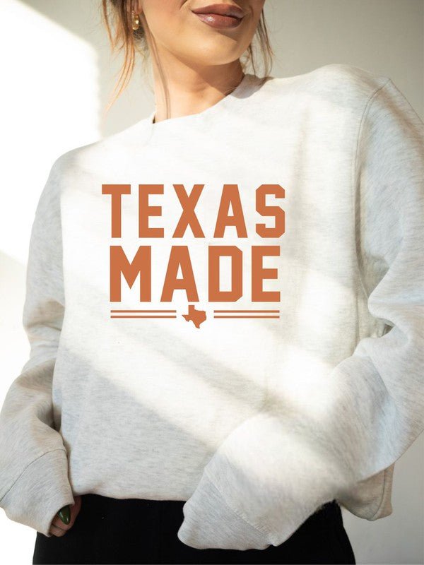 Texas Made Premium Crewneck Sweatshirt - Wander Together Outfitters
