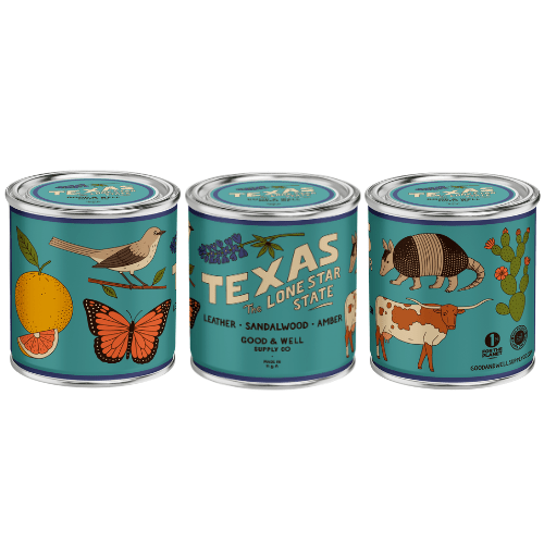 Texas State Candle - Wander Together Outfitters