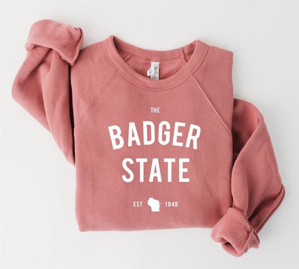 “The Badger State” Wisconsin Premium Sweatshirt - Wander Together Outfitters