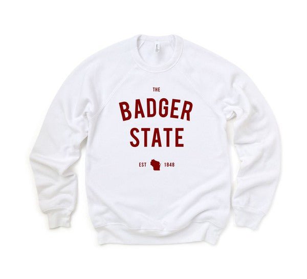 “The Badger State” Wisconsin Premium Sweatshirt - Wander Together Outfitters