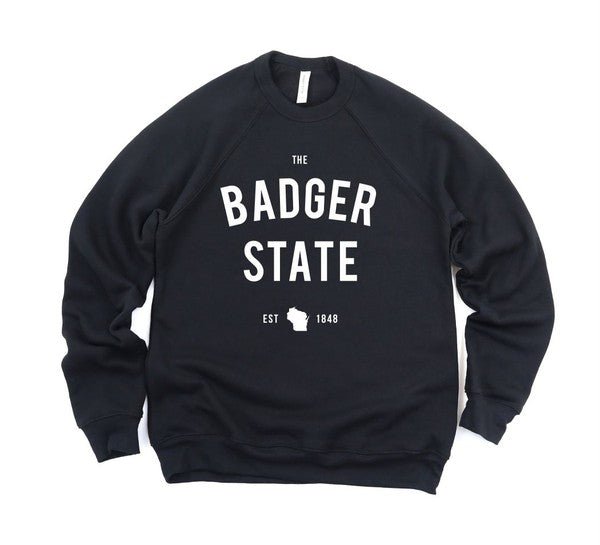 “The Badger State” Wisconsin Premium Sweatshirt - Wander Together Outfitters