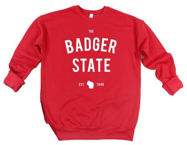 “The Badger State” Wisconsin Premium Sweatshirt - Wander Together Outfitters