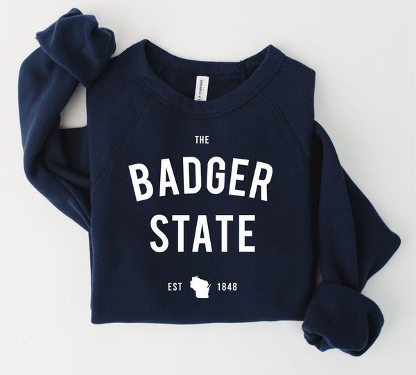 “The Badger State” Wisconsin Premium Sweatshirt - Wander Together Outfitters