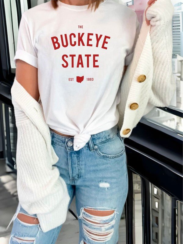 “The Buckeye State” T-Shirt (Various Colors) - Wander Together Outfitters
