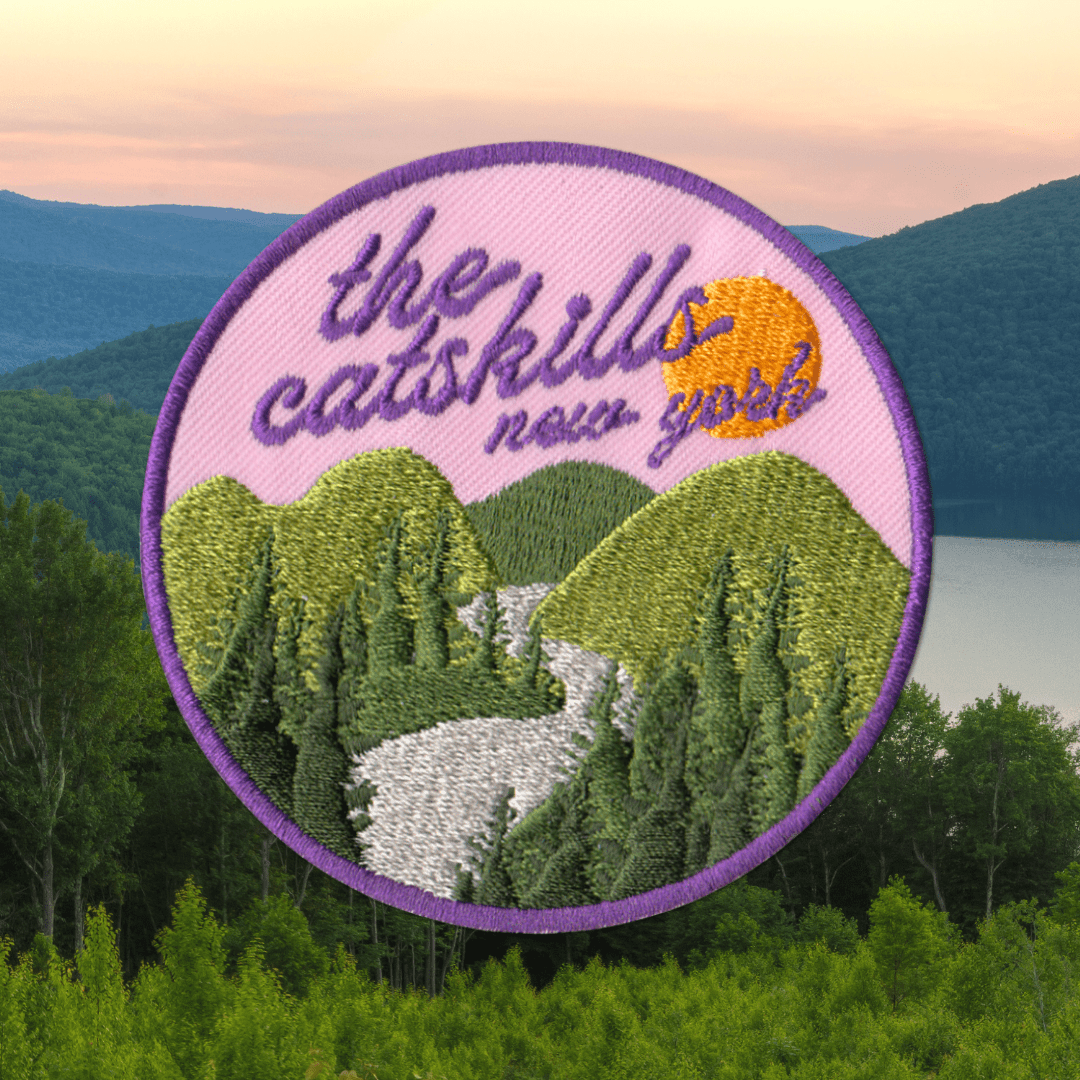 The Catskills Embroidered Iron On Patch - Wander Together Outfitters
