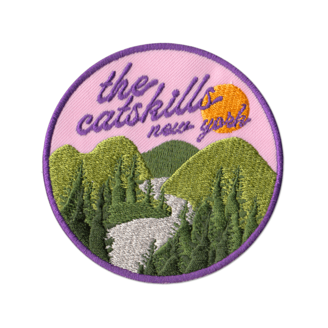 The Catskills Embroidered Iron On Patch - Wander Together Outfitters
