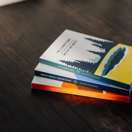 The Classic Nation Parks Field Guide Set Collection: Yellowstone, Grand Canyon, Smoky Mtns - Wander Together Outfitters