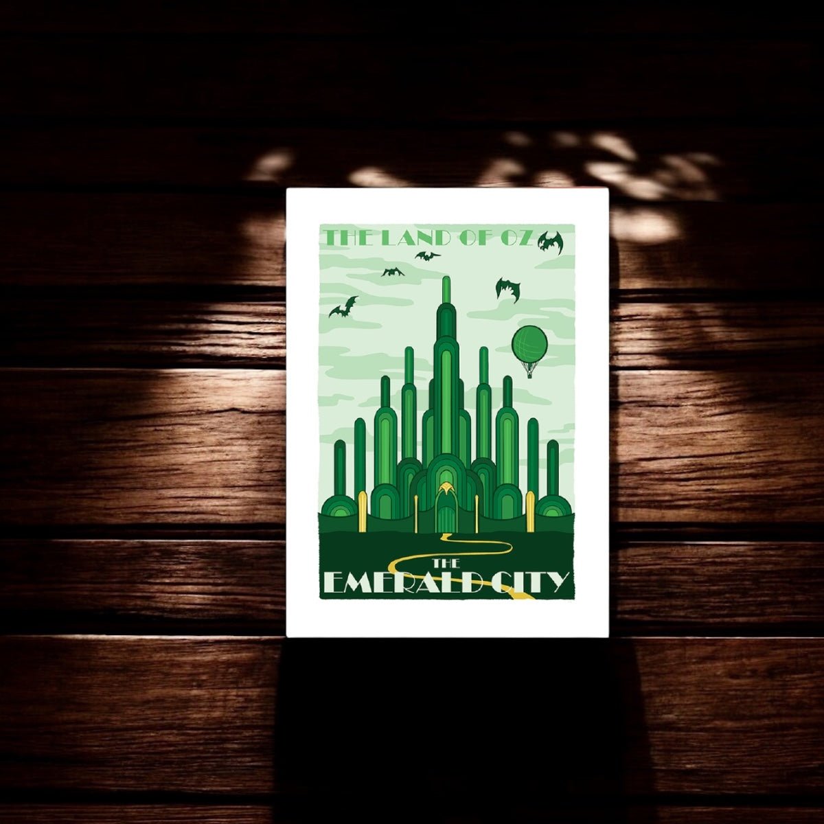 "The Emerald City" Fictional Travel Vinyl Sticker - Wander Together Outfitters