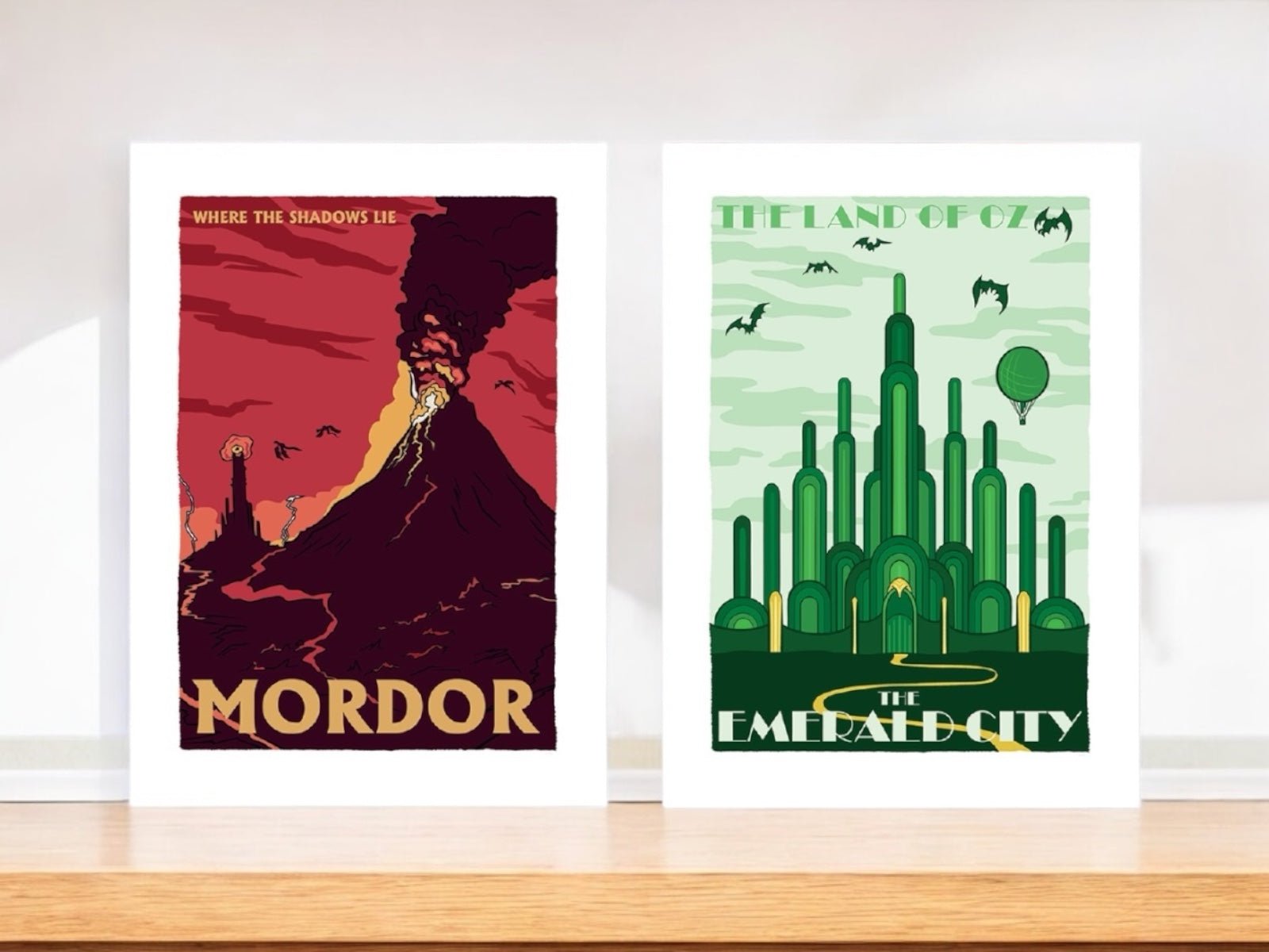 "The Emerald City" Fictional Travel Vinyl Sticker - Wander Together Outfitters