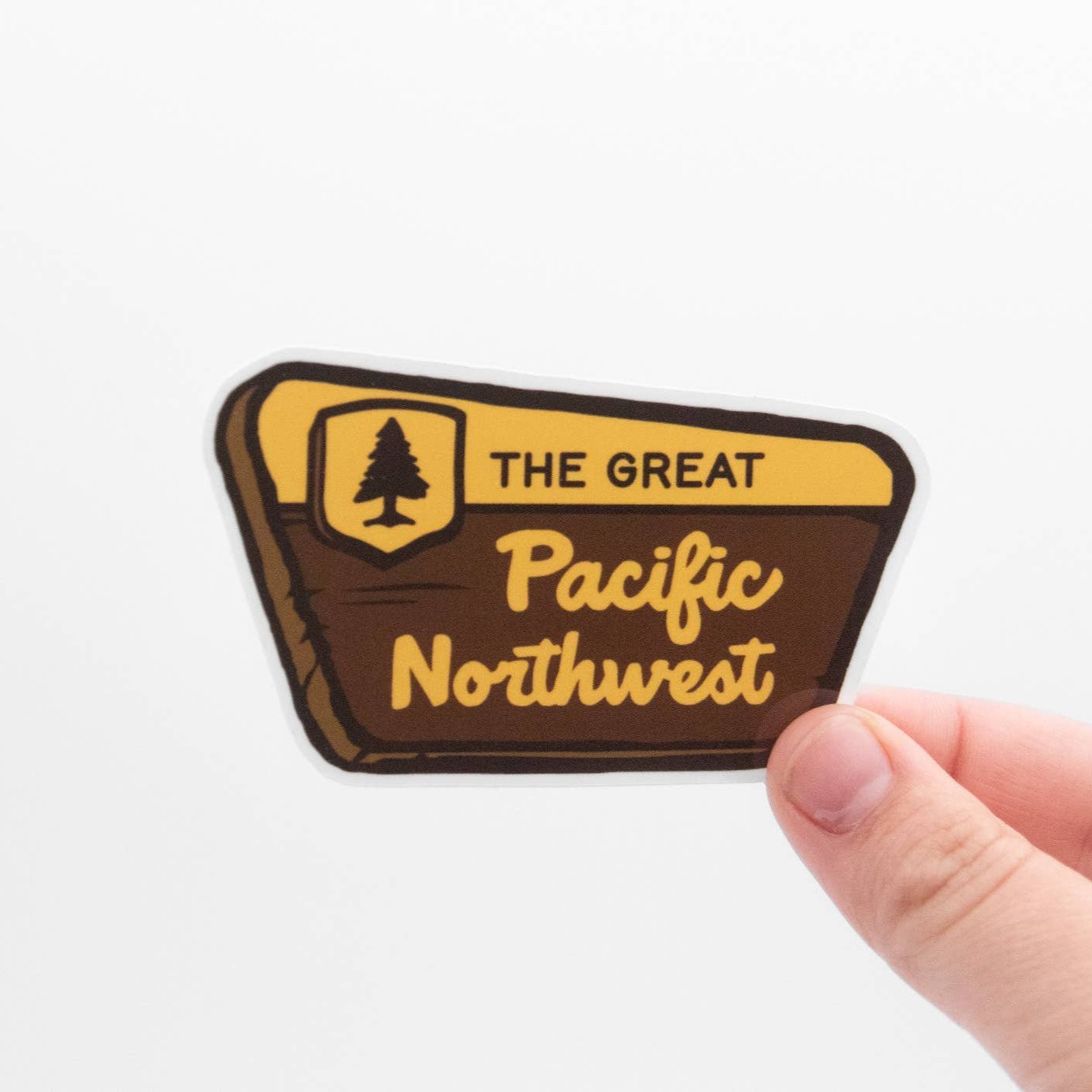 The Great Pacific Northwest Vinyl Sticker - Wander Together Outfitters
