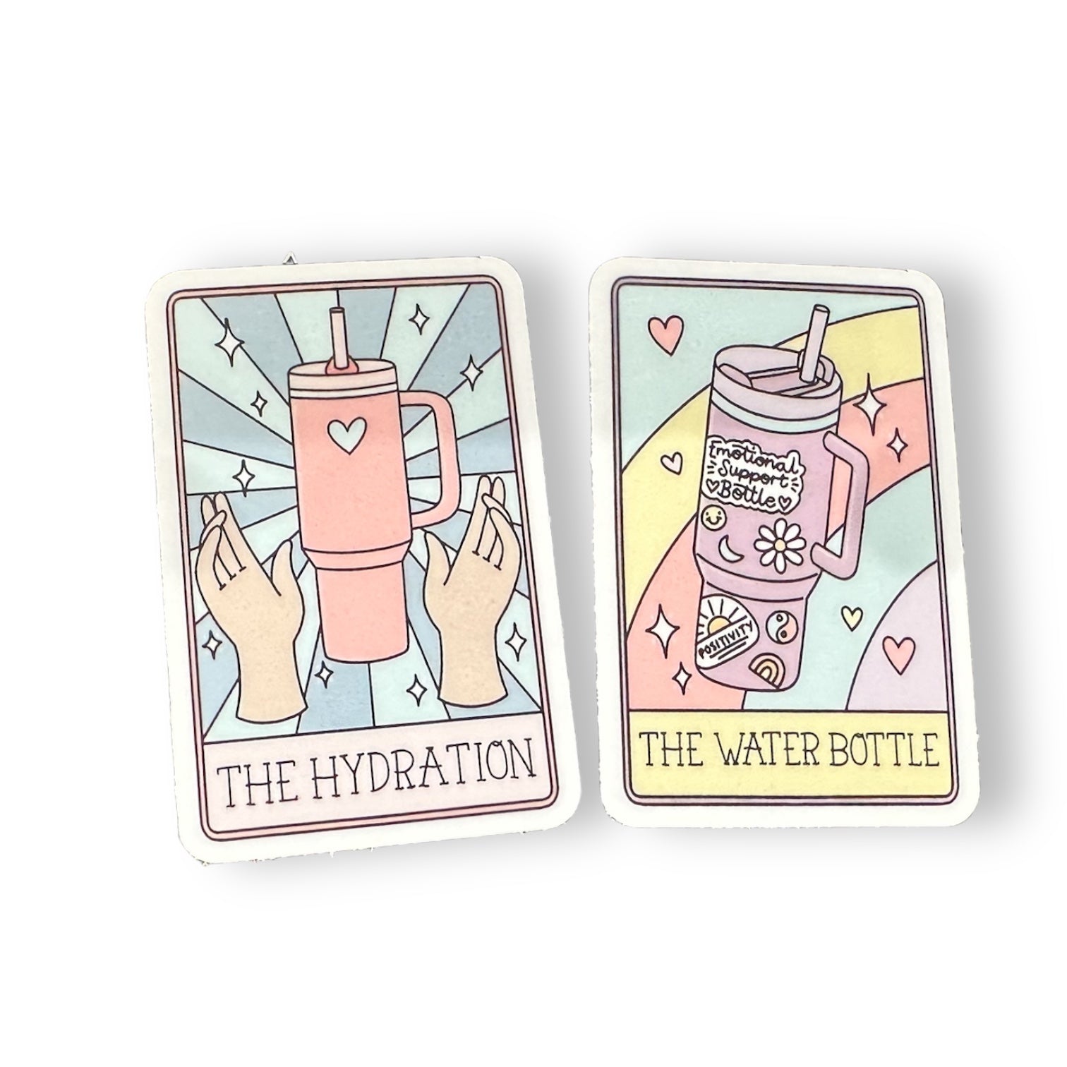 "The Hydration" Tarot Card Sticker - Wander Together Outfitters