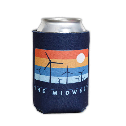 “The Midwest” Can Cooler Drink Sleeve Koozie - Wander Together Outfitters