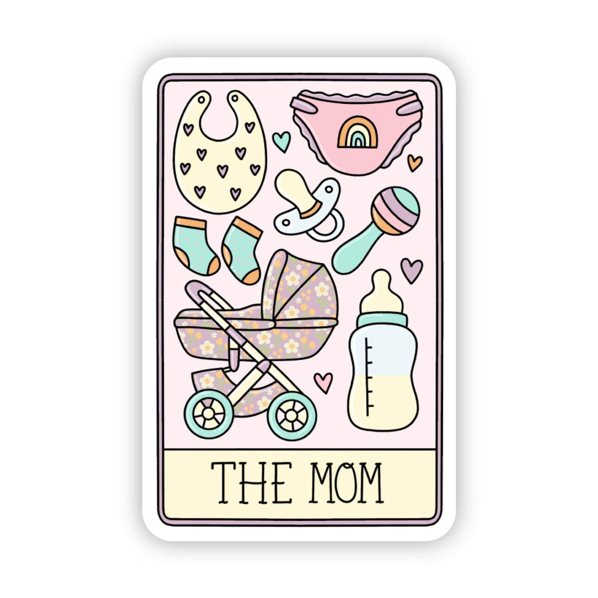 "The Mom" Tarot Card Sticker - Wander Together Outfitters