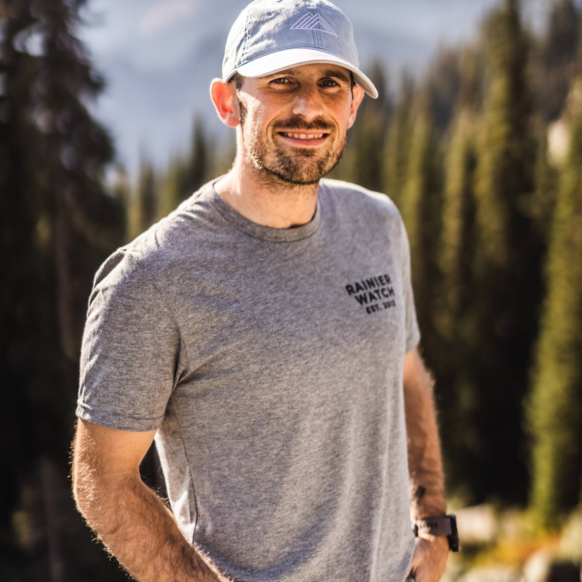 "The Mountain Is Out” Eco Tee Mount Rainier Eco - friendly Shirt - Wander Together Outfitters