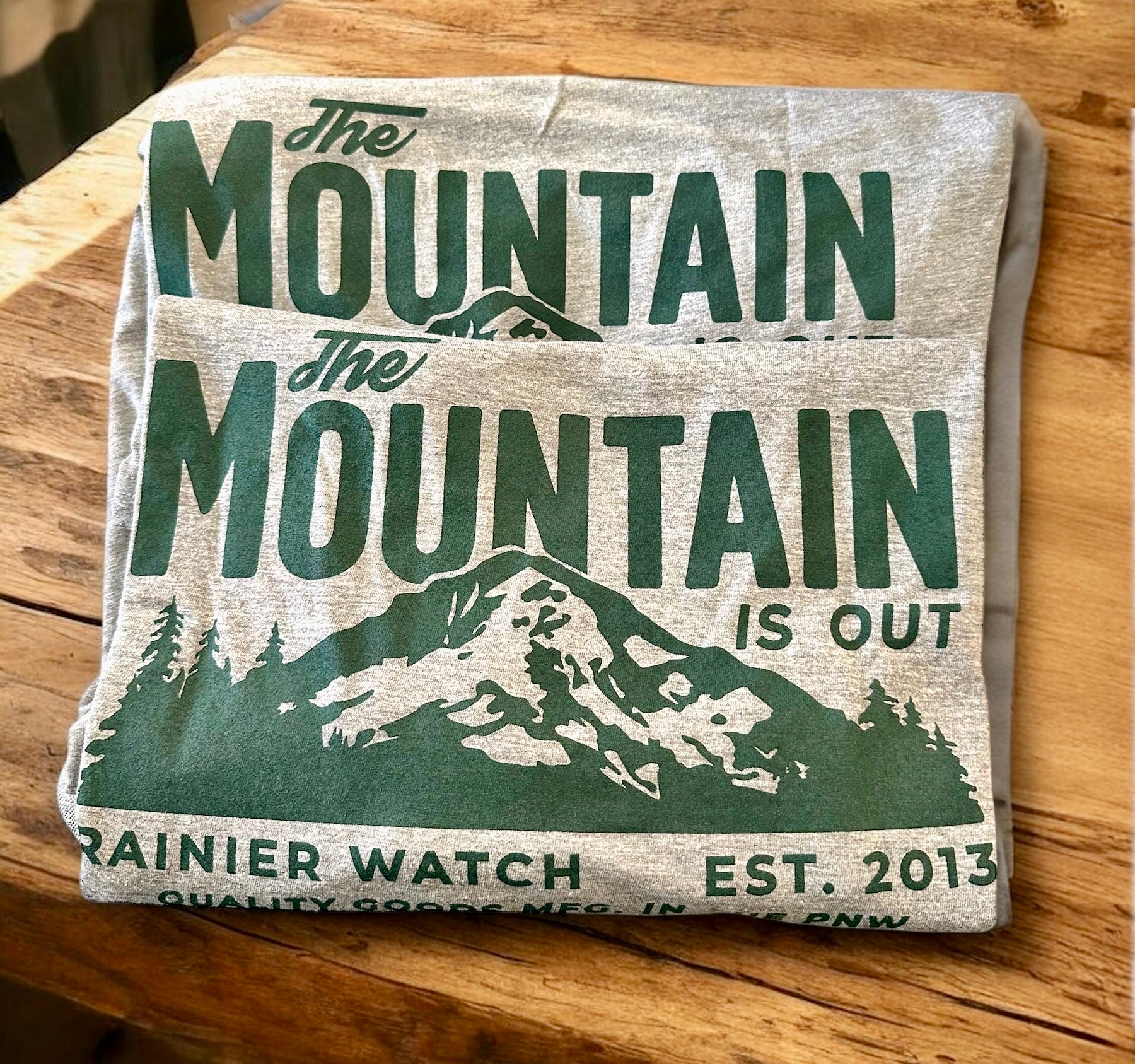 "The Mountain Is Out" Eco Tee - Unisex - Wander Together Outfitters