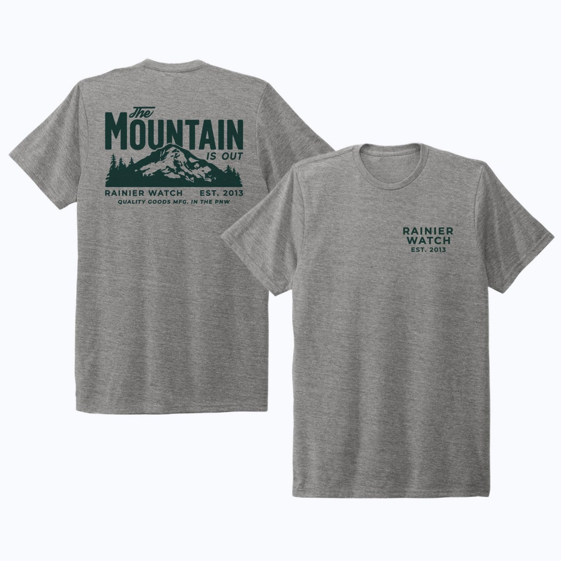 "The Mountain Is Out" Eco Tee - Unisex - Wander Together Outfitters