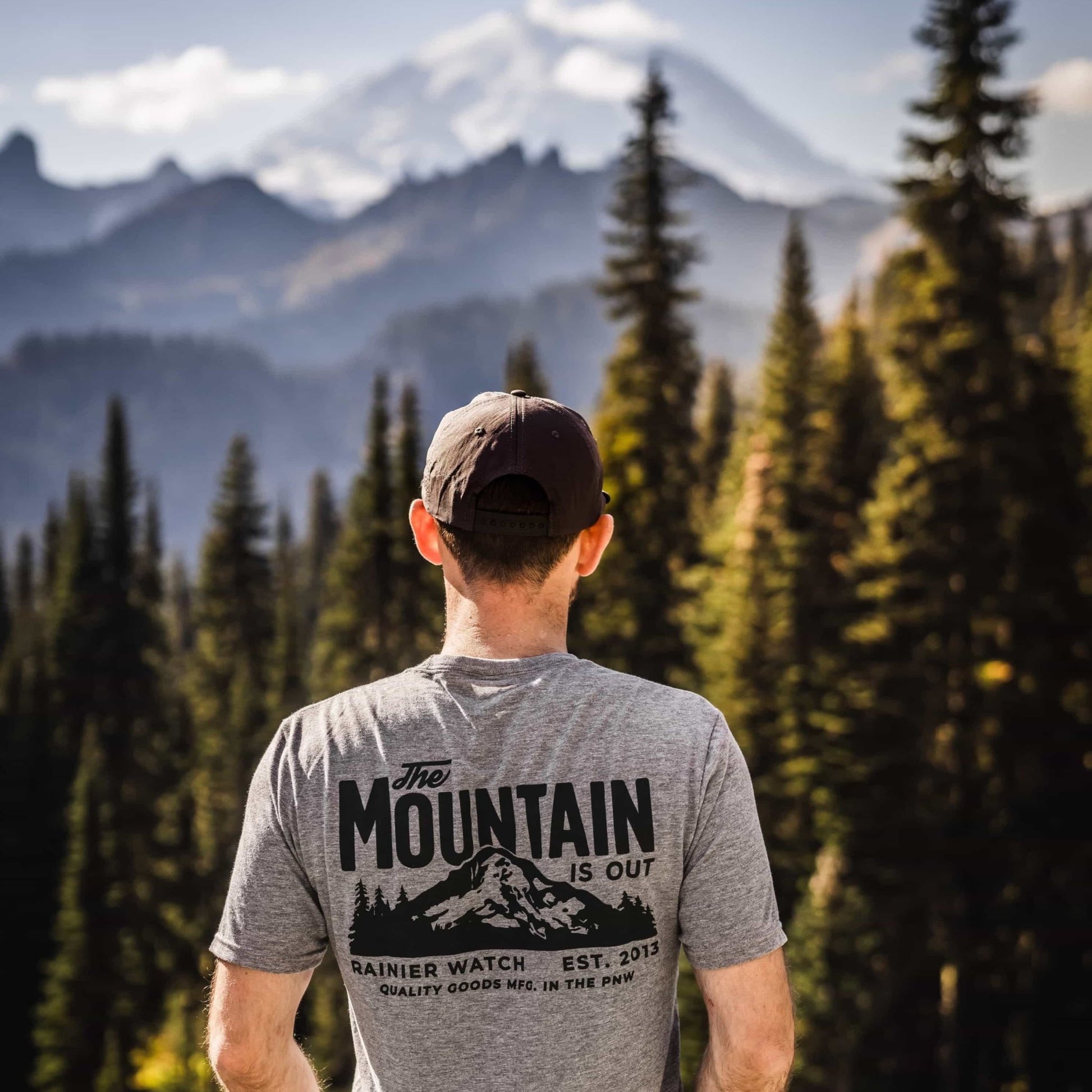 "The Mountain Is Out" Eco Tee - Unisex - Wander Together Outfitters