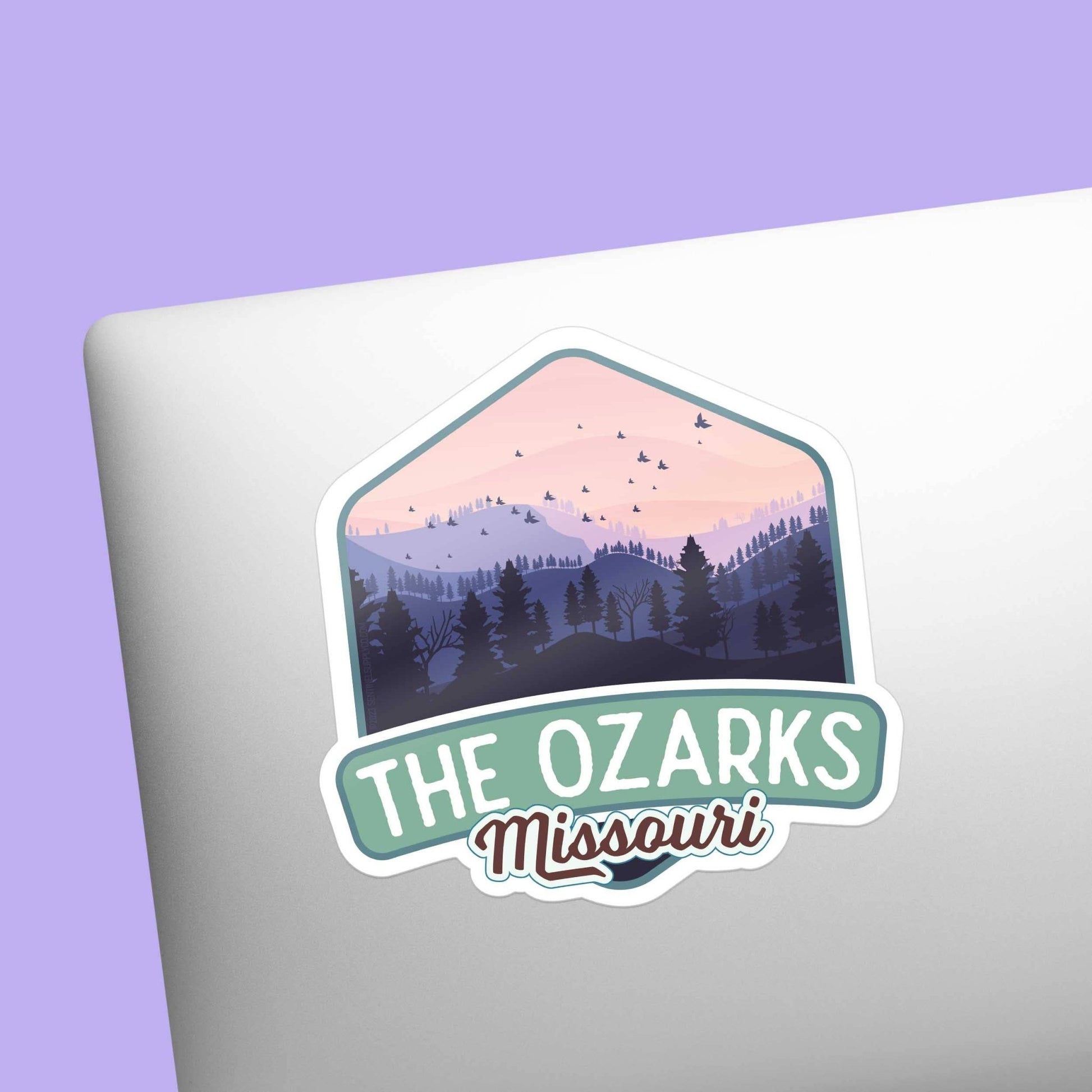 "The Ozarks" Arkansas Ozarks Vinyl Sticker - Wander Together Outfitters