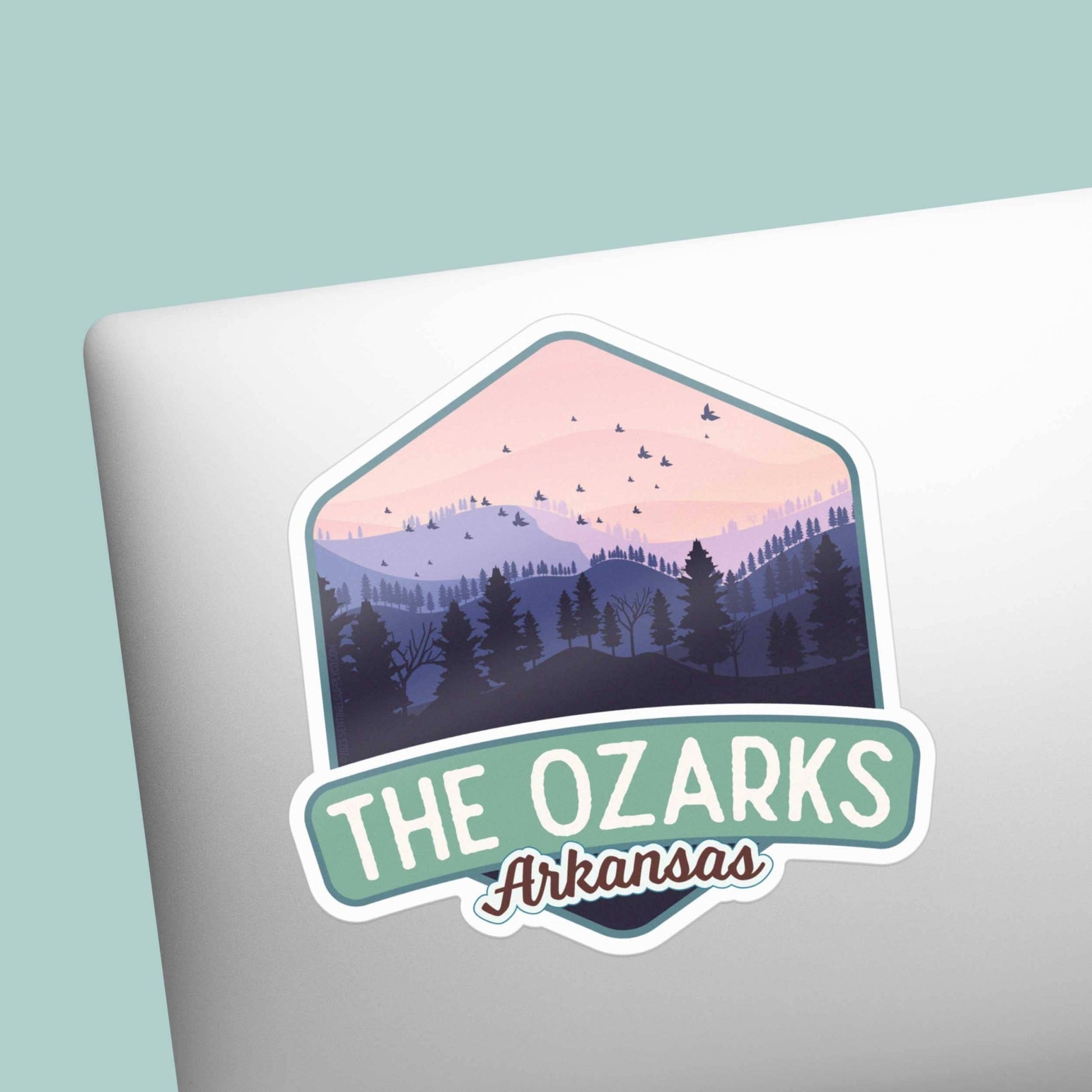 "The Ozarks" Arkansas Ozarks Vinyl Sticker - Wander Together Outfitters