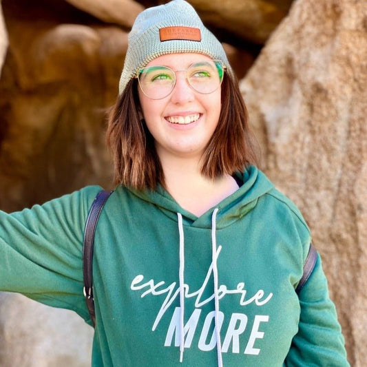 "The Parks" Beanie in Sea Glass (CLEARANCE) - Wander Together Outfitters