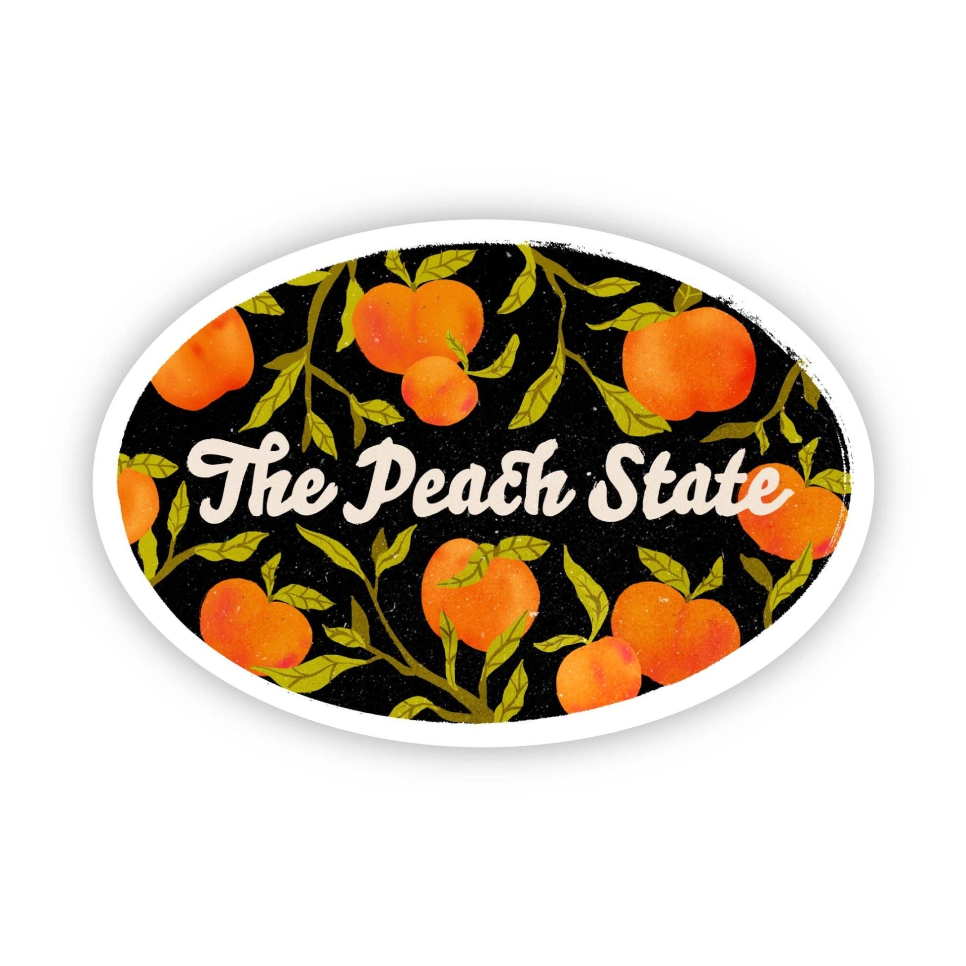 "The Peach State" Georgia Sticker - Wander Together Outfitters