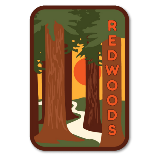 The Redwoods Vinyl Sticker - Wander Together Outfitters