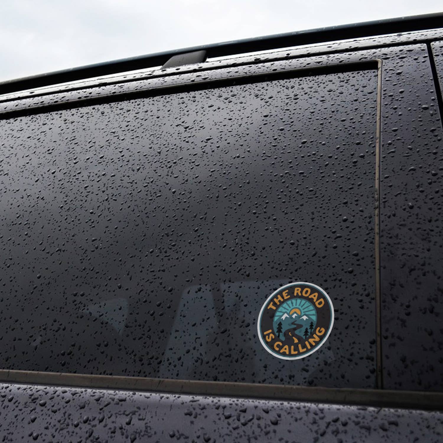"The Road is Calling" Vinyl Sticker - Wander Together Outfitters