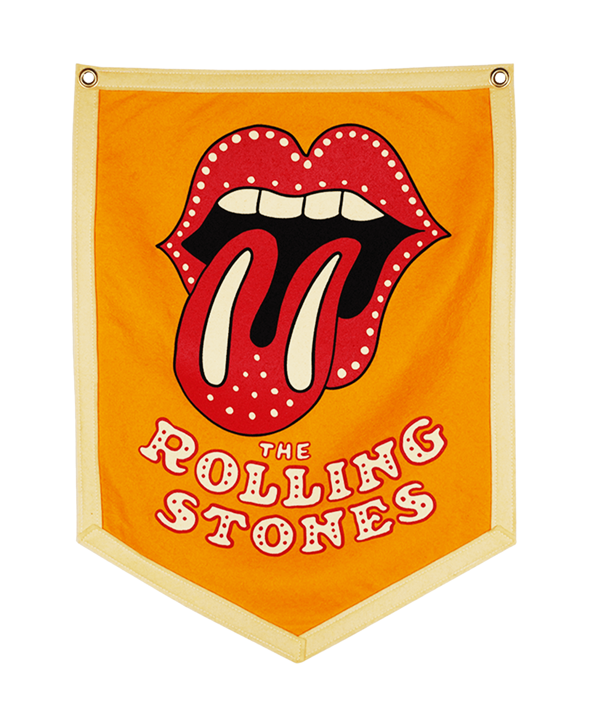 The Rolling Stones Camp Flag - Wander Together Outfitters