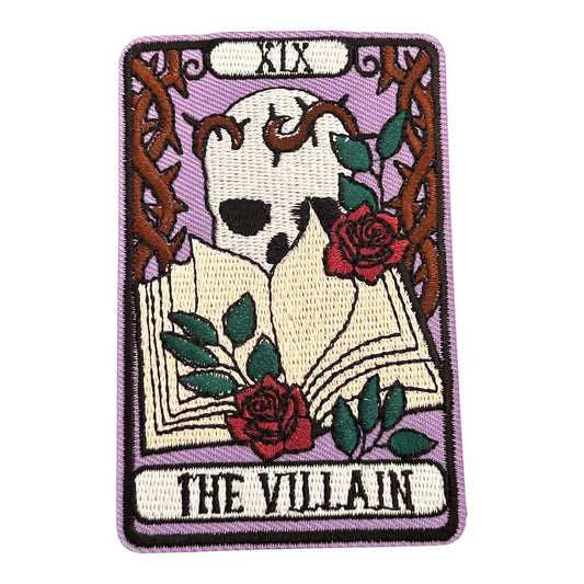 The Villain Tarot Iron On Patch - Wander Together Outfitters