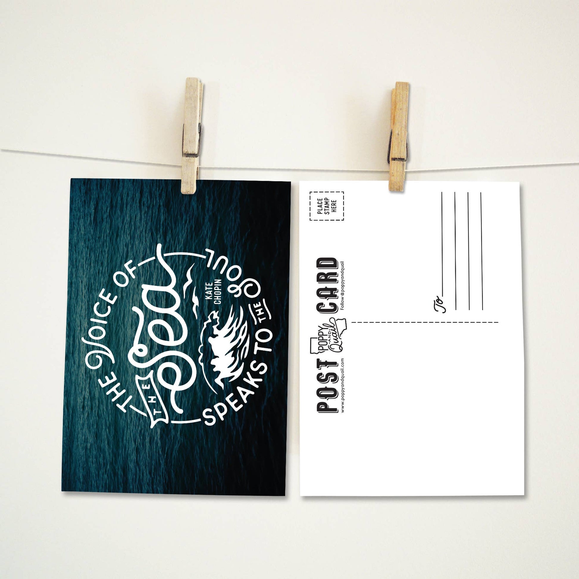 "The Voice of the Sea" Postcards - Wander Together Outfitters