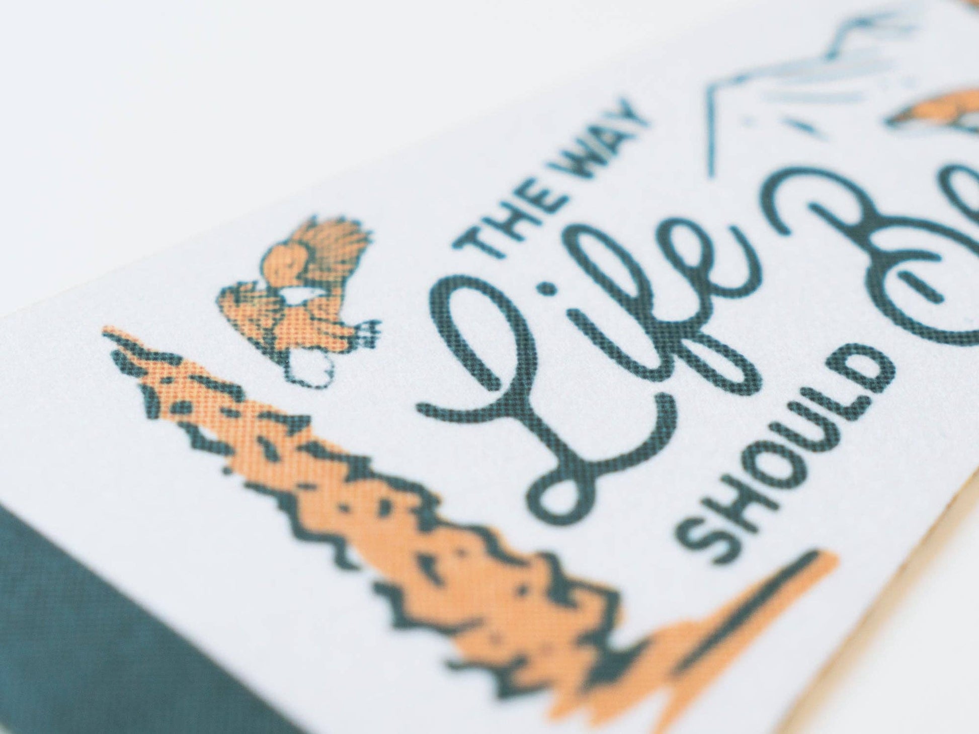 "The Way Life Should Be" Felt Pennant - Wander Together Outfitters