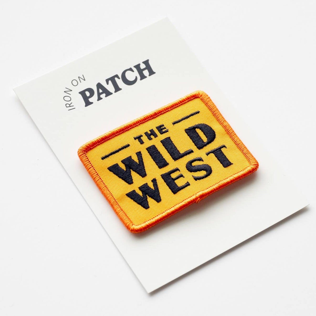 "The Wild West" Embroidered Iron on Patch - Wander Together Outfitters